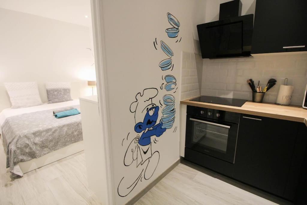 La Bd : Joli T2 Renove /Wi-Fi/Centre-Ville อองกูแลม ภายนอก รูปภาพ